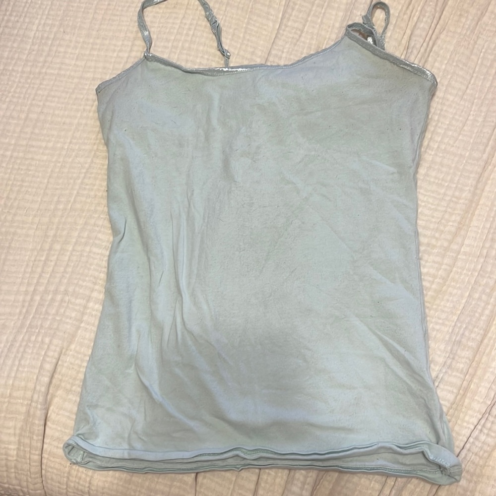 Set of four camisoles, various sizes between M and XL, all fit L
